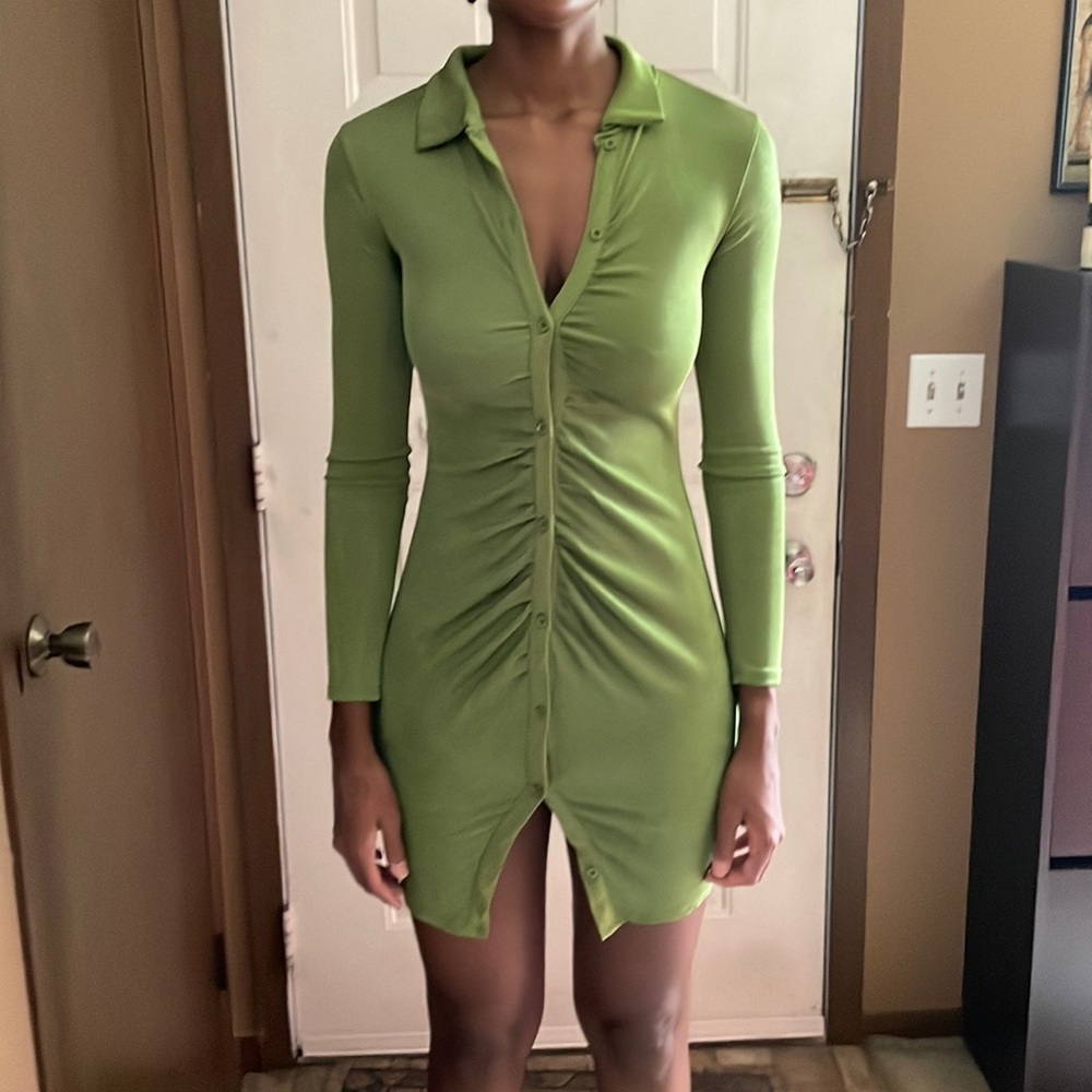 Green dress